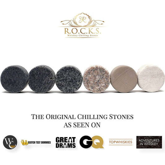 The Original Rocks – Premium Granite Whiskey Stones