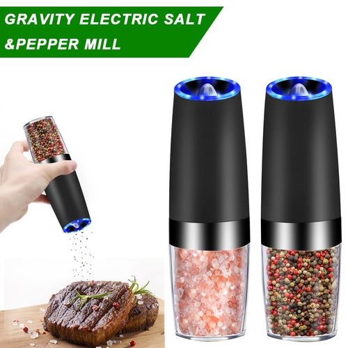 GraviSpice Electric Pepper & Salt Grinder